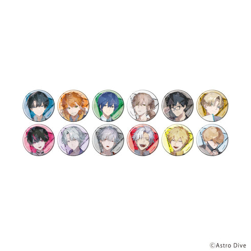 『Astro Dive』ホログラム缶バッジ(57mm)01/BOX(全12種)(公式イラスト)